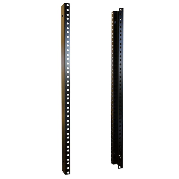 Hammond Hammond Mounting Rail Kit for Server Cabinet - Textured Black - 2 RCHR1922 - main